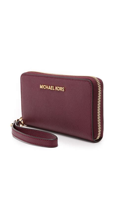 wallet phone case michael kors|Michael Kors multifunction wallet.